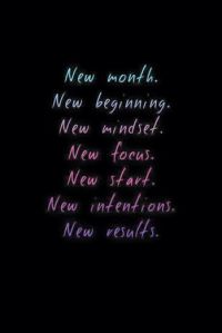 new month